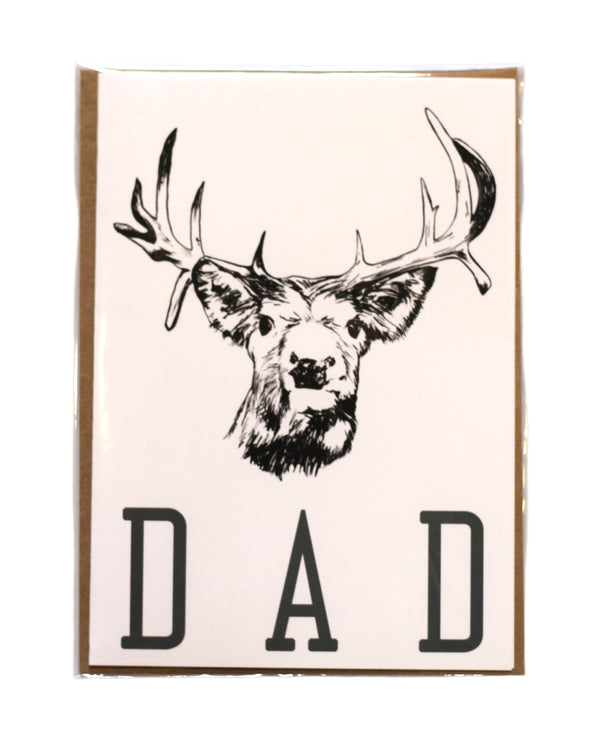 Dad BUCK Greeting Card