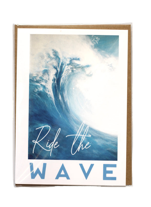 Ride the Wave Greeting Card