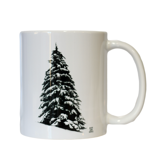 Pine Tree in the Snow Mug