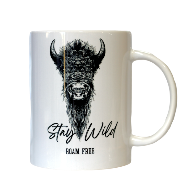 Stay Wild Buffalo Mug