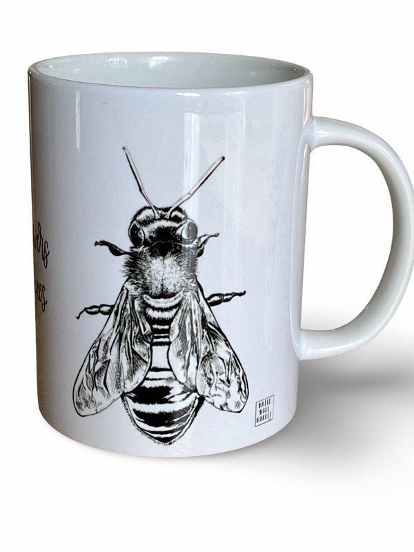mug with  bee
