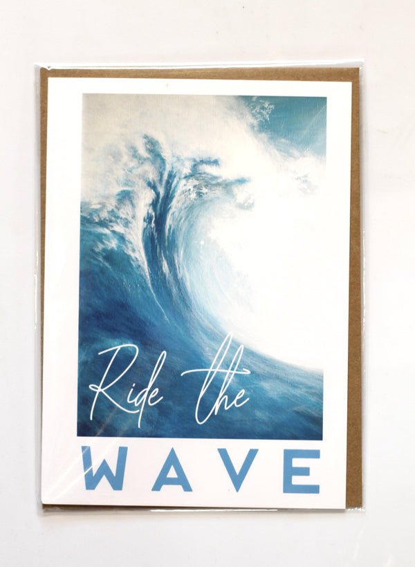 Ride the Wave Greeting Card