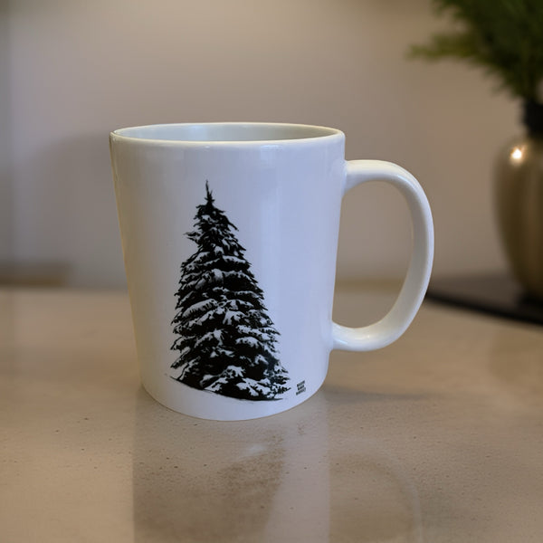Pine Tree in the Snow Mug