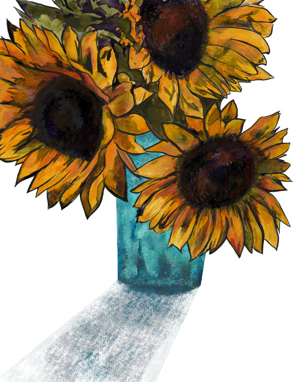 fall sunflowers