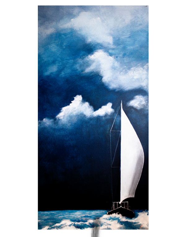 Away From the Storm Original Painting