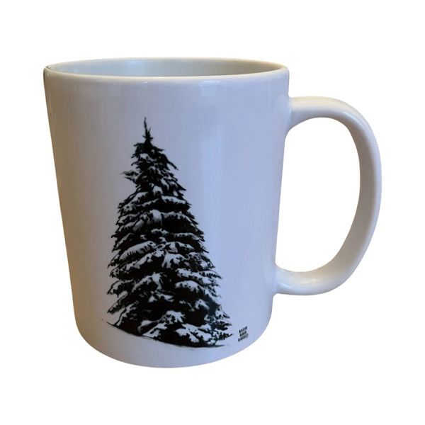 Pine Tree in the Snow Mug